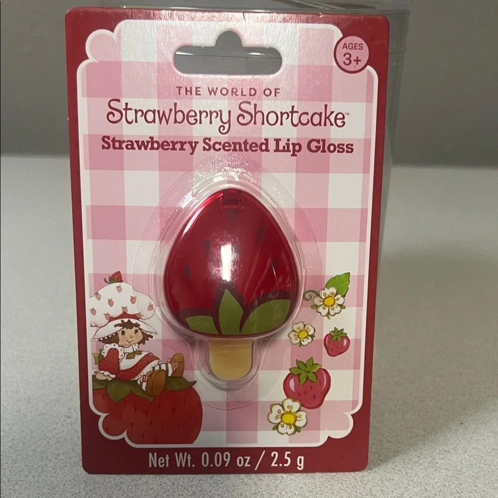 Strawberry Shortcake Red Lip Gloss for Kids